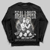 Jordan 3 “Off Noir” DopeSkill Long Sleeve T-Shirt Real Lover Graphic Streetwear - Black