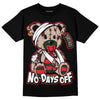 Dunk Low Freddy Krueger DopeSkill T-Shirt Hurt Bear Graphic Streetwear - Black