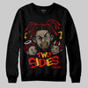 Red Sneakers DopeSkill Sweatshirt Two Sides Graphic Streetwear - black