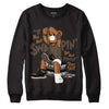 Jordan 1 Retro High OG Palomino DopeSkill Sweatshirt If You Aint Graphic Streetwear - Black