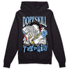 Jordan 9 Powder Blue DopeSkill Hoodie Sweatshirt Sorry I've Been Trappin Graphic Streetwear - Black