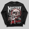 Jordan 1 High OG “Ruby” DopeSkill Long Sleeve T-Shirt Mystery Ghostly Grasp Graphic Streetwear - Black