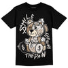 Jordan 5 SE “Sail” DopeSkill T-Shirt Smile Through The Pain Graphic Streetwear - Black