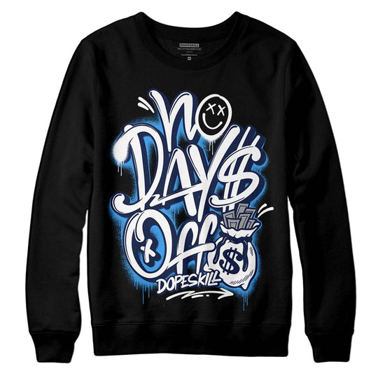 Jordan Spiz’ike Low “White/Obsidian” DopeSkill Sweatshirt No Days Off Graphic Streetwear - black