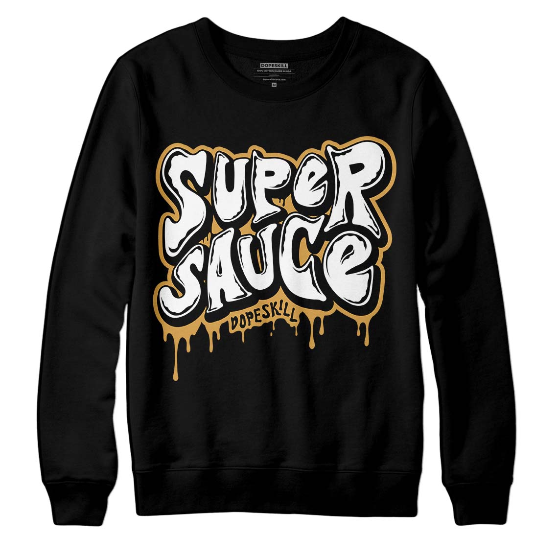 Jordan 11 "Gratitude" DopeSkill Sweatshirt Super Sauce Graphic Streetwear - Black