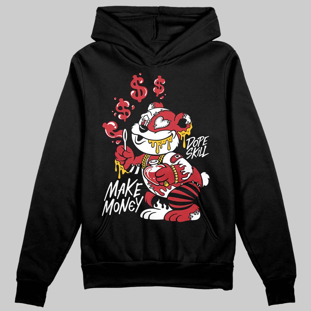 Jordan 1 Low OG "Chicago" DopeSkill Hoodie Sweatshirt Make Money Graphic Streetwear - Black