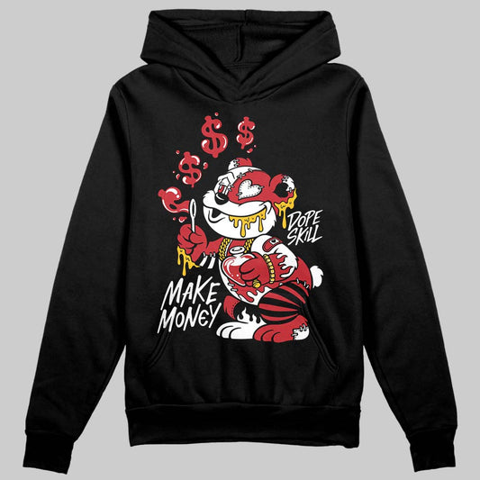 Jordan 1 Low OG "Chicago" DopeSkill Hoodie Sweatshirt Make Money Graphic Streetwear - Black