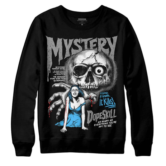 Dunk Pure Platinum DopeSkill Sweatshirt Mystery Ghostly Grasp Graphic Streetwear - Black