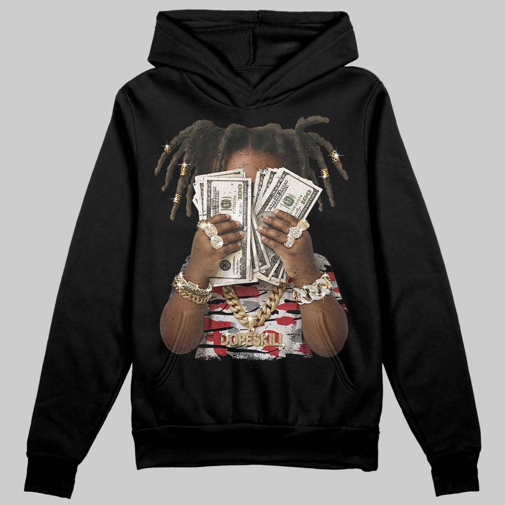 Jordan 8 Retro Bugs Bunny (2025) DopeSkill Hoodie Sweatshirt Rich Youth Graphic Streetwear - Black