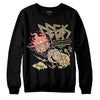 TAN Sneakers DopeSkill Sweatshirt Break Through Graphic Streetwear - Black