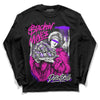 Dunk Low GS “Active Fuchsia” DopeSkill Long Sleeve T-Shirt Stackin Mines Graphic Streetwear - Black