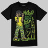 Neon Green Sneakers DopeSkill T-Shirt My Grind Won't Let Me Lose Graphic Streetwear - black