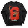 Jordan 6 Retro Toro Bravo DopeSkill Long Sleeve T-Shirt No.6 Graphic Streetwear - Black