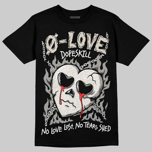 Jordan 3 Retro Pure Money DopeSkill T-Shirt Crying Heart Graphic Streetwear - Black