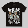 Jordan 1 Retro Low OG Year of the Snake (2025) DopeSkill Toddler Kids T-shirt No Risk No Story Graphic Streetwear - Black