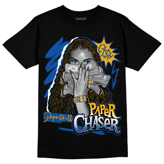 Dunk Blue Jay and University Gold DopeSkill T-Shirt NPC Graphic Streetwear  - Black