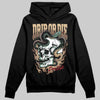 TAN Sneakers DopeSkill Hoodie Drip or Die Graphic Streetwear - Black