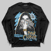 Jordan 4 Denim “Worn Blue” DopeSkill Long Sleeve T-Shirt NPC Graphic Streetwear - black