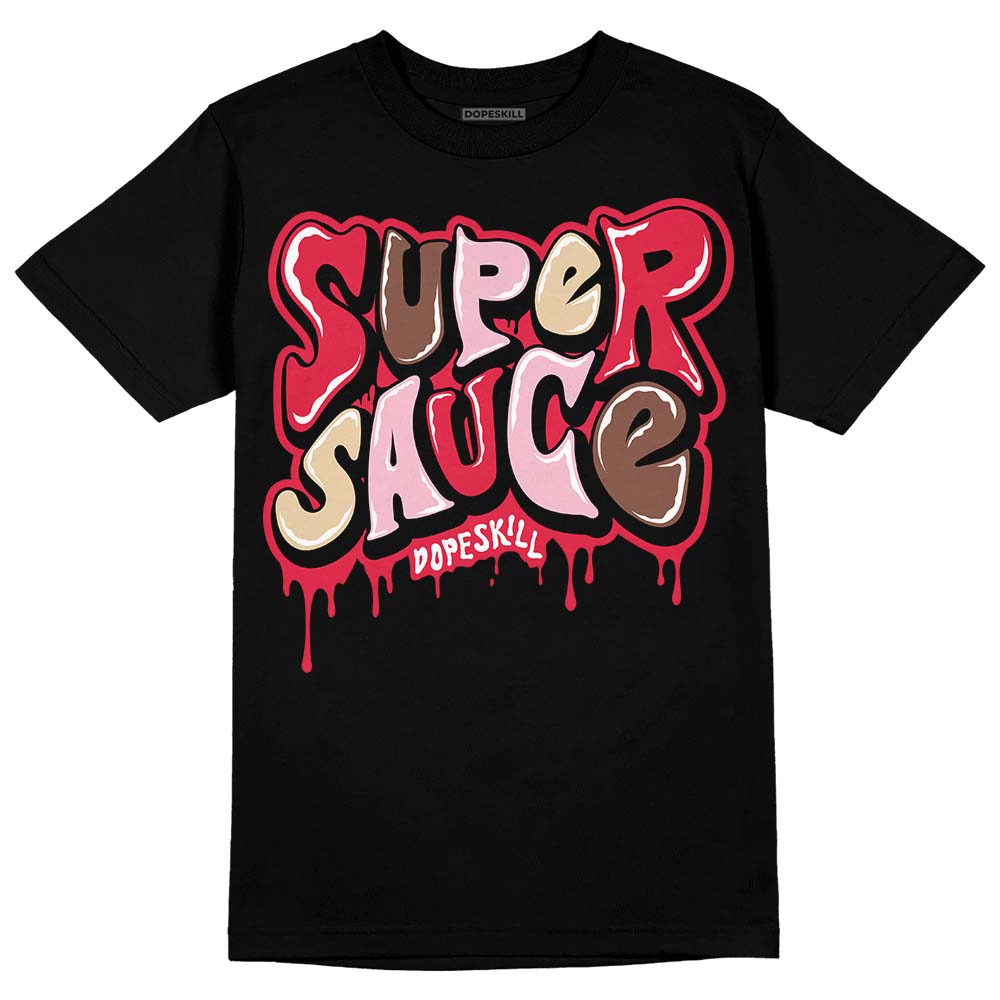 Dunk Low PRM Bacon DopeSkill T-Shirt Super Sauce Graphic Streetwear - Black