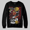 Nigel Sylvester x Air Jordan 4 ‘Brick by Brick’ DopeSkill Sweatshirt Side Hustle Graphic Streetwear - Black