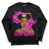 Dunk Low GS “Active Fuchsia” DopeSkill Long Sleeve T-Shirt Black Queen Graphic Streetwear - Black