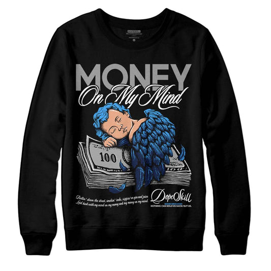 Jordan Spiz’ike Low “White/Obsidian” DopeSkill Sweatshirt MOMM Graphic Streetwear - Black