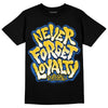 Dunk Low Vintage “Michigan” DopeSkill T-Shirt Never Forget Loyalty Graphic Streetwear - Black