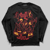 Jordan 14 Golf “Last Shot” DopeSkill Long Sleeve T-Shirt Real Y2K Players Graphic Streetwear - black