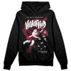 Jordan 1 Retro High '85 OG Metallic Burgundy DopeSkill Hoodie Sweatshirt Nevermind Graphic Streetwear - Black