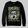 Neon Green Sneakers DopeSkill Sweatshirt Root of Evil Graphic Streetwear - black