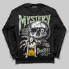 Jordan 4 WMNS “Seafoam” (2025) DopeSkill Long Sleeve T-Shirt Mystery Ghostly Grasp Graphic Streetwear - Black