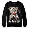 Jordan 1 High OG “Latte” DopeSkill Sweatshirt Hurt Bear Graphic Streetwear - Black