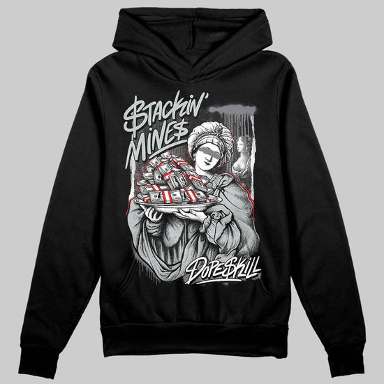 Jordan 4 “Fear” DopeSkill Hoodie Sweatshirt Stackin Mines Graphic Streetwear - Black