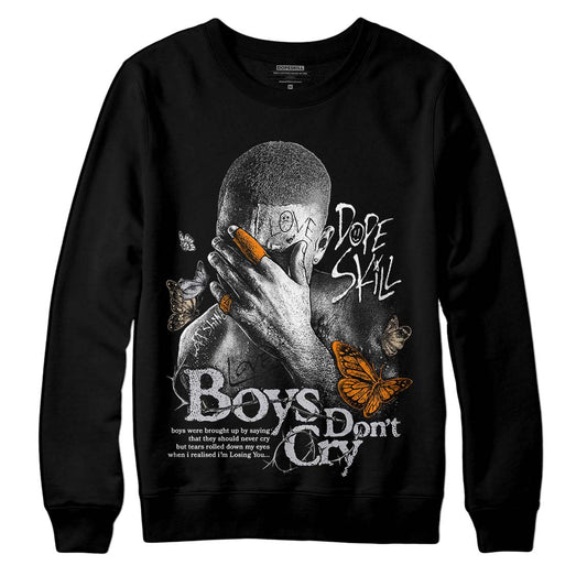 Grey Sneakers DopeSkill Sweatshirt Boys Don't Cry Graphic Streetwear - Black