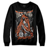 Jordan 3 Georgia Peach DopeSkill Sweatshirt Life or Die Graphic Streetwear - Black