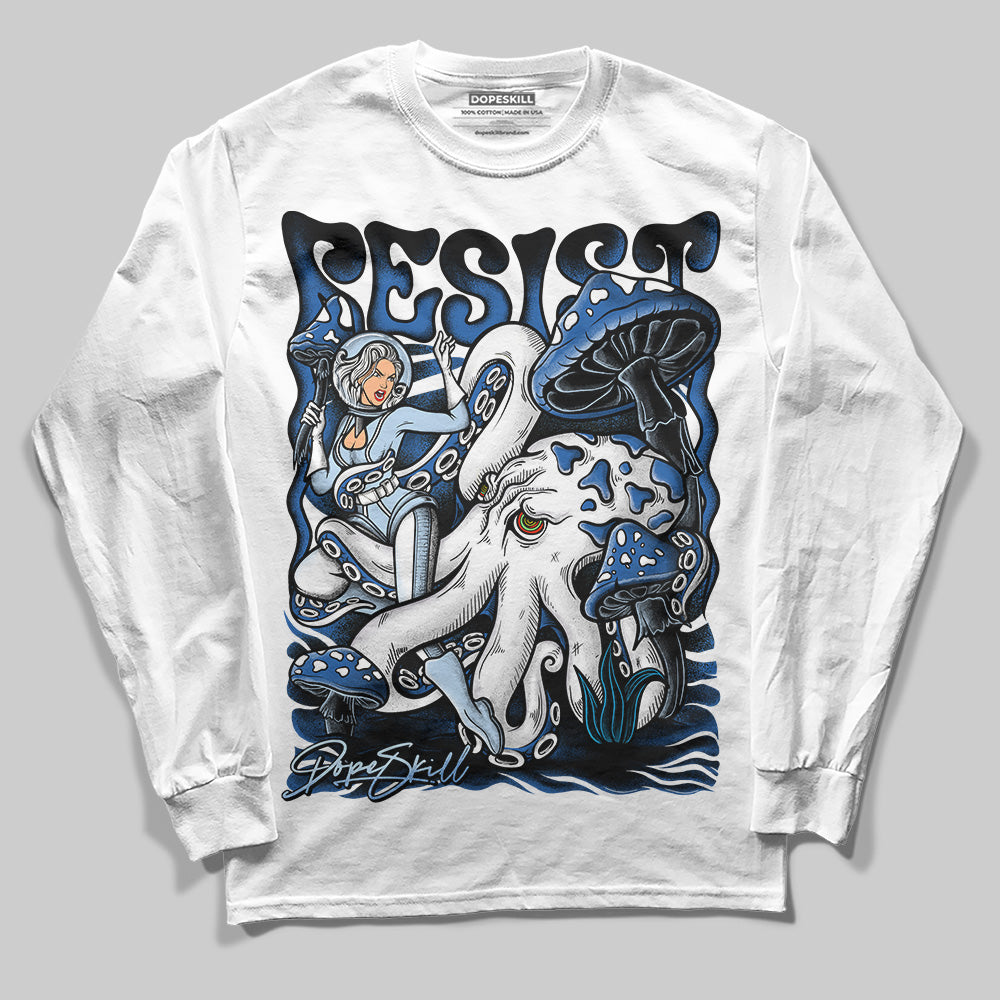 Jordan 11 Low “Space Jam” DopeSkill Long Sleeve T-Shirt Resist Graphic Streetwear - White