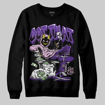 PURPLE Sneakers DopeSkill Sweatshirt Got That Graphic Streetwear - black