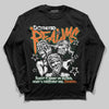 SoleFly x Air Jordan 3 “Fruits Of Our Labor” DopeSkill Long Sleeve T-Shirt Distorted Realms Graphic Streetwear - black