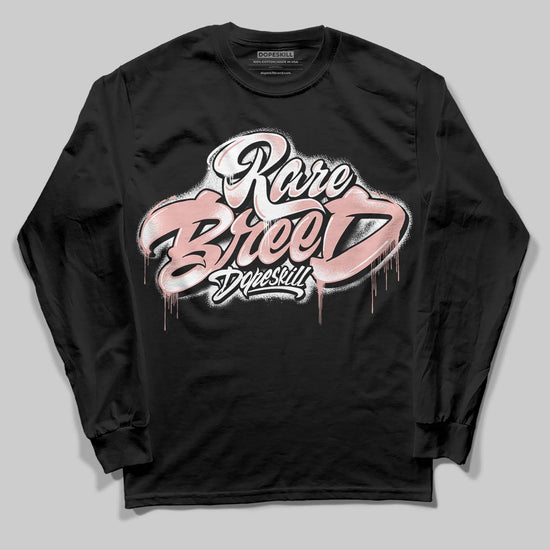 Jordan 1 Low OG “Rust Pink” DopeSkill Long Sleeve T-Shirt Rare Breed Type Graphic Streetwear - Black