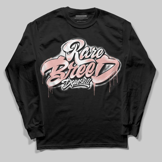 Jordan 1 Low OG “Rust Pink” DopeSkill Long Sleeve T-Shirt Rare Breed Type Graphic Streetwear - Black