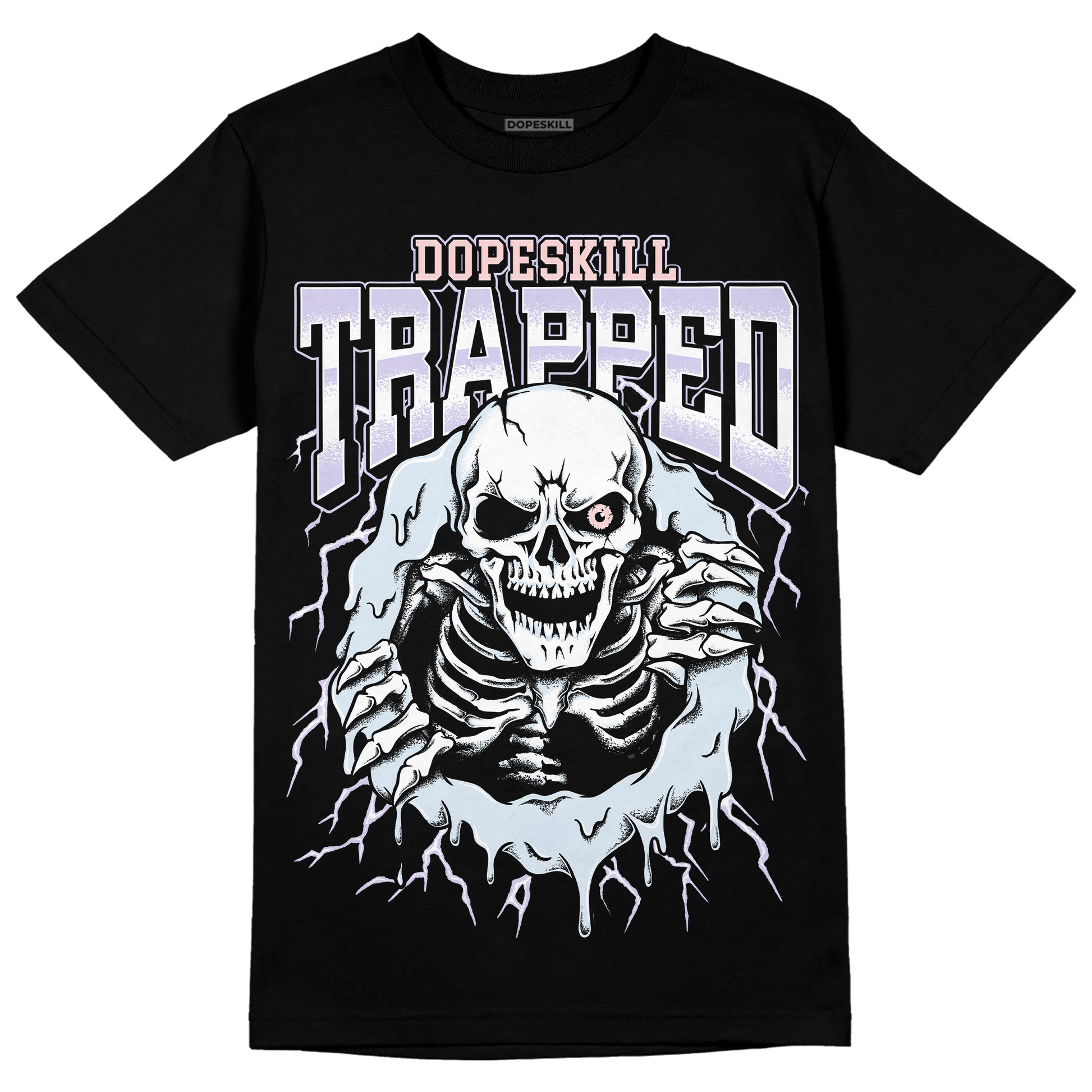 Dunk Low Easter DopeSkill T-Shirt Trapped Halloween Graphic Streetwear - Black