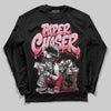 Dunk Low Valentine's Day (2026) DopeSkill Long Sleeve T-Shirt Paper Chaser Boy Graphic Streetwear - Black