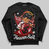 Nigel Sylvester x Air Jordan 4 ‘Brick by Brick’ DopeSkill Long Sleeve T-Shirt Heaven Sent Graphic Streetwear - Black
