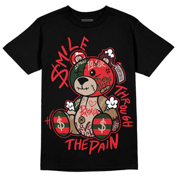 Dunk Low Freddy Krueger DopeSkill T-Shirt Smile Through The Pain Graphic Streetwear - Black