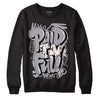 Jordan 2 Cement Grey DopeSkill Sweatshirt New Paid In Full Graphic Streetwear - Black