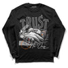 Jordan 3 Retro 'Fear Pack' DopeSkill Long Sleeve T-Shirt Trust No One Graphic Streetwear - Black