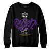 Jordan 12 “Field Purple” DopeSkill Sweatshirt Queen Chess Graphic Streetwear - Black