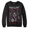 Jordan 5 Retro Burgundy (2023) DopeSkill Sweatshirt Life or Die Graphic Streetwear - Black