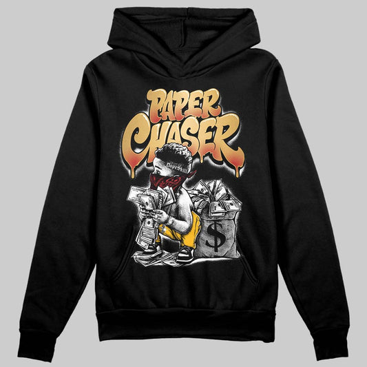 Jordan 12 Retro 'Taxi' 2025 DopeSkill Hoodie Sweatshirt Paper Chaser Boy Graphic Streetwear - Black