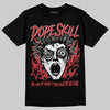Red Sneakers DopeSkill T-Shirt Root of Evil Graphic Streetwear - black